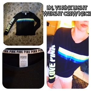 Gently used vs pink lite weight ombre sweater